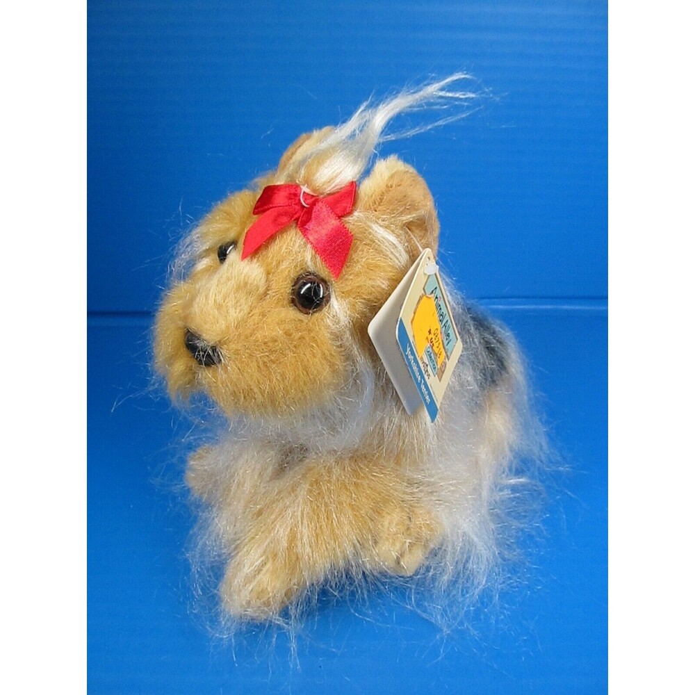 Animal Alley Yorkshire Terrier Dog Plush 8 Inch Long Stuffed Animal W/Tag